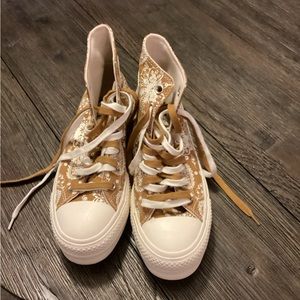 Converse chuck taylor all star platform lift hi fall floral women